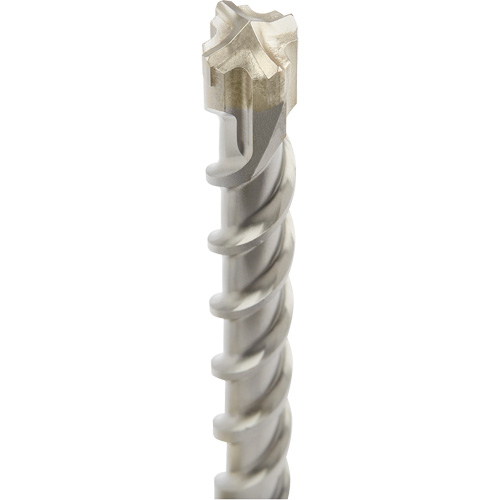 M&egrave;che de perceuse &agrave; percussion &agrave; quatre cannelures SDS-Plus MX4 , 1-1/8", Tige SDS-Plus, Carbure Les Distributions ICE