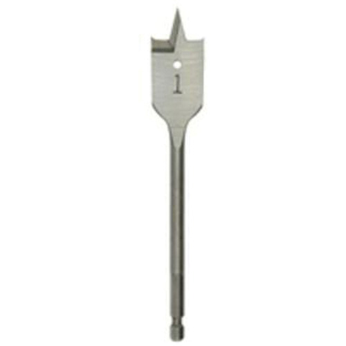 M&egrave;che plate, Diam&egrave;tre de 1-1/8", Tige 1/4" hex, Longeur de 6" Les Distributions ICE
