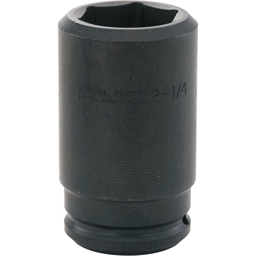 Socket, Impact, 2-1/4", 1-1/2" Drive, 6 Points, Deep Les Distributions ICE