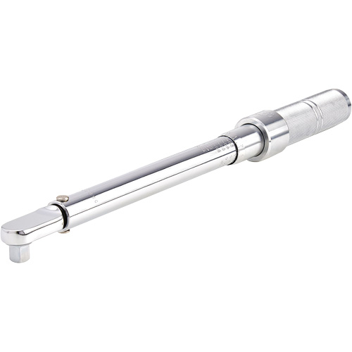 Cl&eacute; dynamom&eacute;trique microm&eacute;trique &agrave; t&ecirc;te fixe, &agrave; cliquer, Entraînement 3/8" carr&eacute;, 16-80 lb-pi Les Distributions ICE