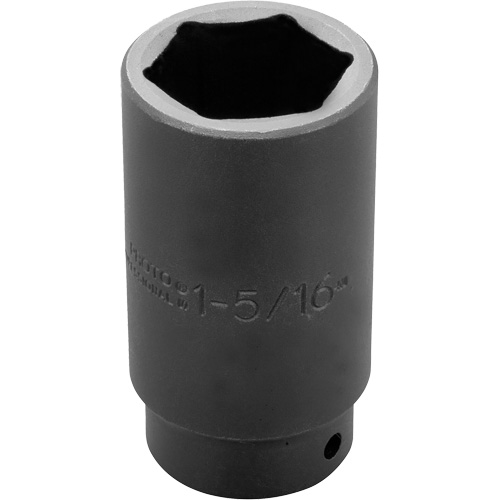 Socket, Impact, 1-5/16", 1/2" Drive, 6 Points, Deep Les Distributions ICE
