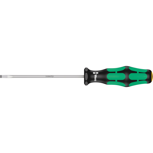 Tournevis pour vis &agrave; fente, Tige de 3,5 mm, Ronde, 7-1/8" lo, Prise en Plastique Les Distributions ICE