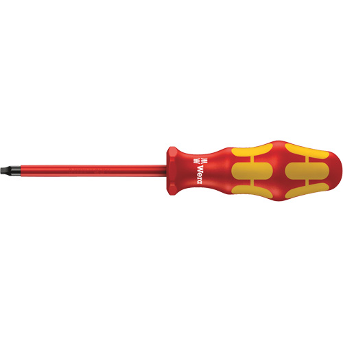 Insulated Square Plus Screwdriver, #2 Tip, Round, 8-1/16" L, Plastic Handle Les Distributions ICE