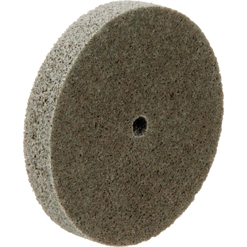 Disque unitaris&eacute; Standard Abrasives, 3" x 1/2", Arbre de 1/4", Grain de Moyen, Oxyde d'aluminium Les Distributions ICE