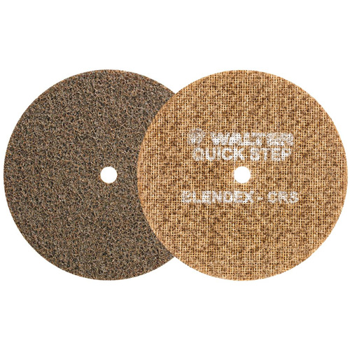 QUICK-STEP BLENDEX Surface Conditioning Disc, 5" Dia., Coarse Grit, Aluminum Oxide Les Distributions ICE