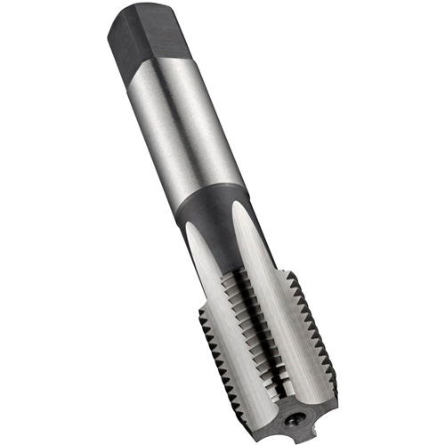 Taraud machine pour tuyau, 1/2"-14, 4 cannelures, 87 mm lo, Conique, Acier rapide Les Distributions ICE