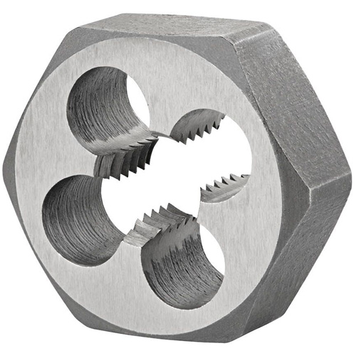 Fili&egrave;re de refiletage hexagonale pour boulon, dia. 2,05", Filet de M24x3, Acier rapide Les Distributions ICE