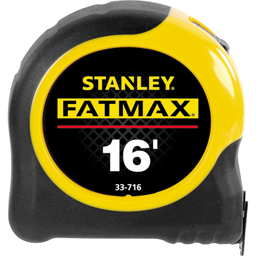 FatMax&reg; Measuring Tape, 1-1/4" x 16', 16ths of an Inch Graduations Les Distributions ICE
