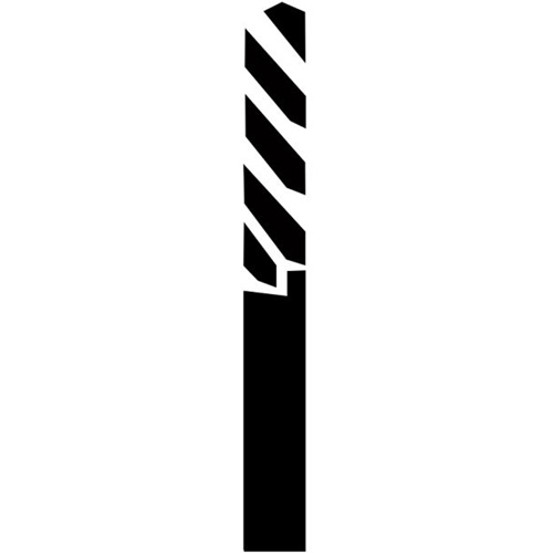 Forets pour trou de passage &agrave; pointes au carbure, Diam&egrave;tre de 1/4" Les Distributions ICE