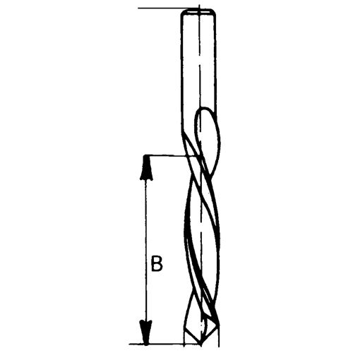 Left Hand Drill, Carbide Les Distributions ICE