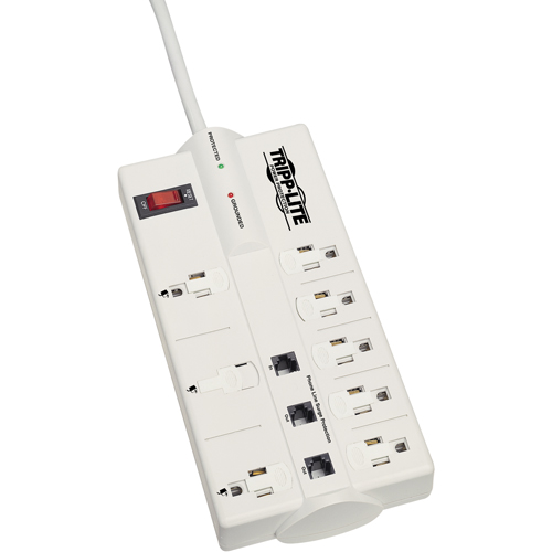 Protect-It Surge Suppressors, 8 Outlets, 2160, 1800 W, 8' Cord Les Distributions ICE