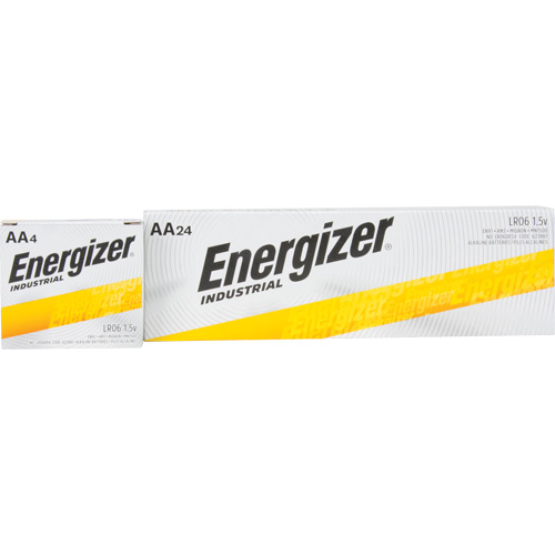 Alkaline Industrial Batteries, AA, 1.5 V Les Distributions ICE