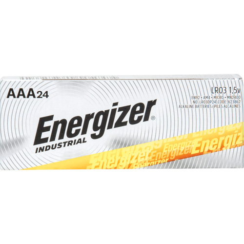 Piles alcalines industrielles, AAA, 1,5 V Les Distributions ICE