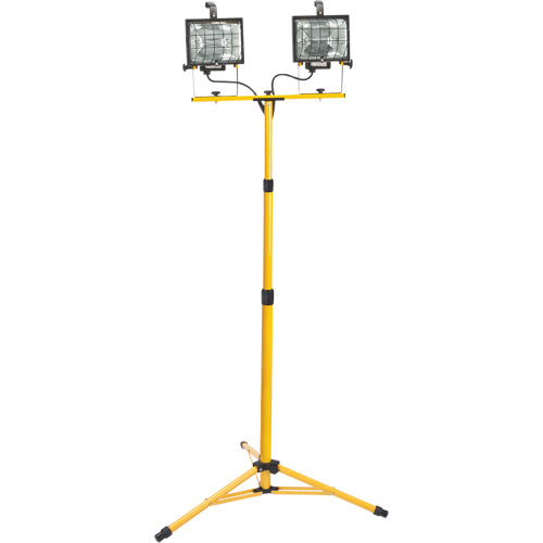 Projecteur double, Halog&egrave;ne, 500 W, 16000 lumens, Boîtier en Acier Les Distributions ICE