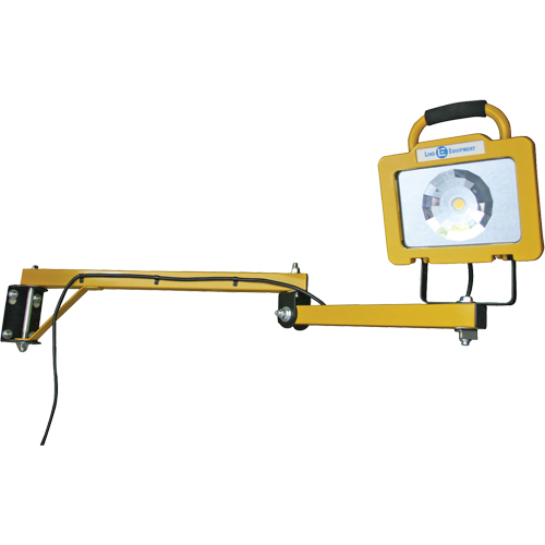 Heavy-Duty Dock Light, 40" Arm, 38 W, LED Lamp, Metal Les Distributions ICE