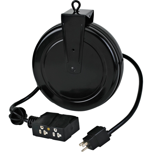 Cord Reel - Industrial, 20', SJTOW, 12/3/3-Dec Gauge, 15 A Les Distributions ICE