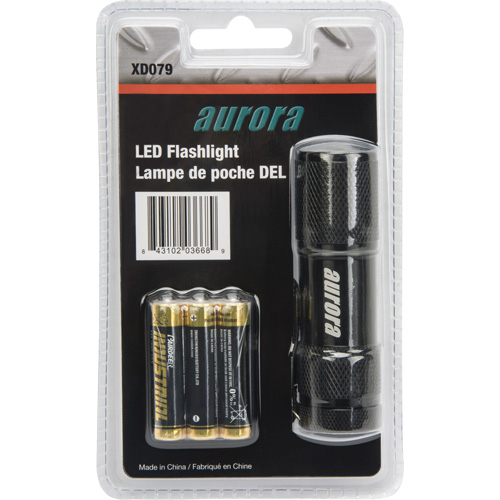 AFL200 Mini Flashlight, LED, 25 Lumens, AAA Batteries Les Distributions ICE