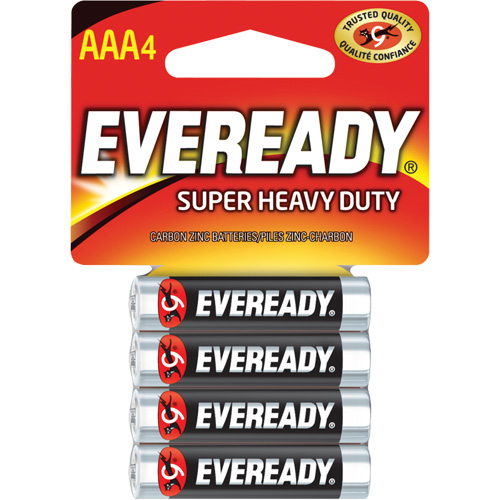 Piles &agrave; usage super intensif Eveready Les Distributions ICE