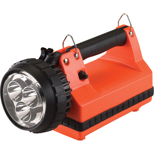 Lanterne avec syst&egrave;me de d&eacute;faillance de l'alimentation E-Spot LiteBox, DEL, 1500 lumens, 7 hres de fonctionnement, piles Rechargeable, Compris Les Distributions ICE