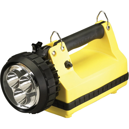 Lanterne avec syst&egrave;me de montage pour v&eacute;hicule E-Spot FireBox, DEL, 540 lumens, 7 hres de fonctionnement, piles Rechargeable, Compris Les Distributions ICE