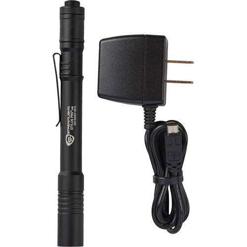 Lampe stylo USB Stylus Pro, DEL, 350 lumens, Corps en Aluminium, piles Rechargeable, Compris Les Distributions ICE