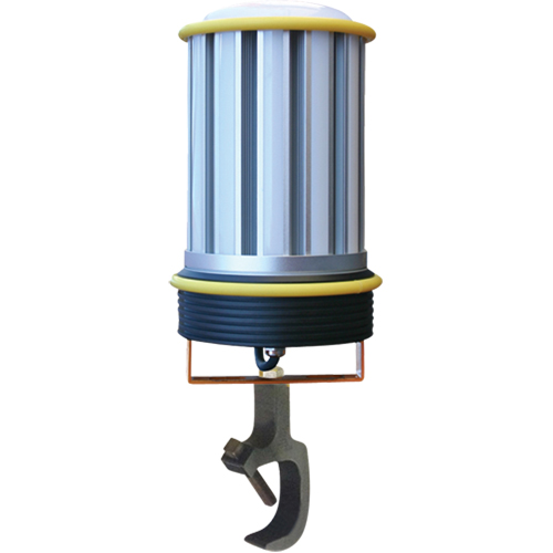 Lamp couverture large Beacon 360 avec support &agrave; pince, DEL, 120 W, 13 000 lumens, Boîtier en Aluminium Les Distributions ICE