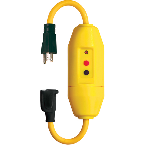 Jeux de cordons avec disjoncteur de fuite &agrave; la terre en ligne , 120 V, 15 A, Cordon de  Les Distributions ICE