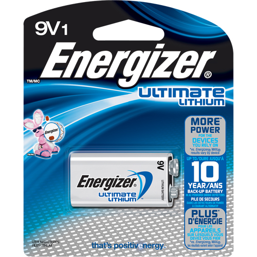 Batteries au lithium, 9 V Les Distributions ICE