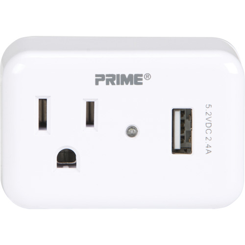 Chargeur USB Prime avec protection contre la surtension Les Distributions ICE