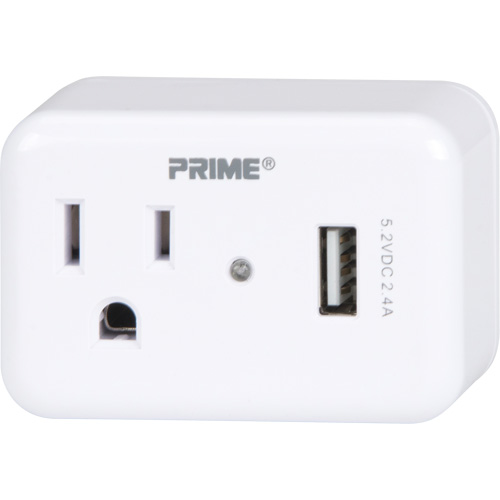 Chargeur USB Prime avec protection contre la surtension Les Distributions ICE
