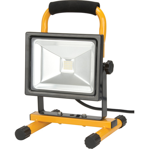 Projecteur portatif, DEL, 20 W, 2500 lumens, Boîtier en Aluminium Les Distributions ICE