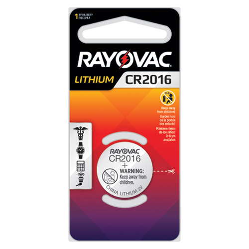 CR2016 Lithium Coin Cell Battery, 3 V Les Distributions ICE