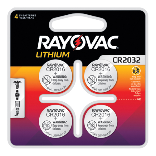 Piles bouton au lithium CR2032, 3 V Les Distributions ICE
