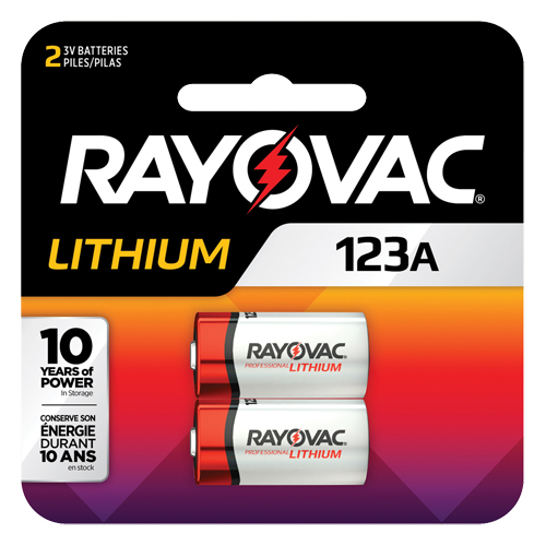 Lithium Batteries, 123, 3 V Les Distributions ICE