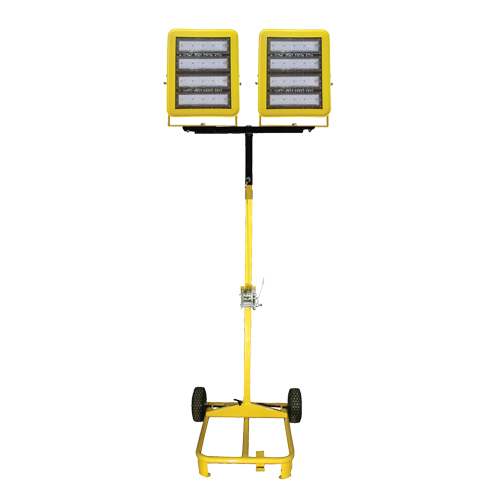 Dual-Head Cart with Winch, LED, 400 W, 60000 Lumens, Aluminum Housing Les Distributions ICE
