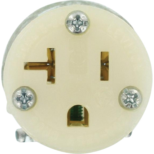 Hospital Grade Extension Plug Connector, 5-20R, Nylon Les Distributions ICE