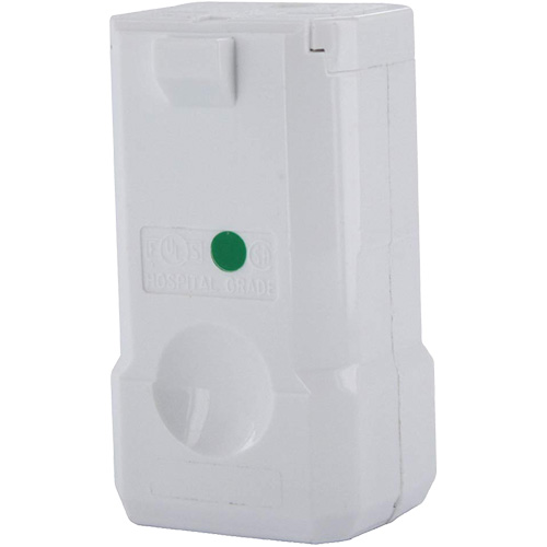 Hospital Grade Plug Connector, 6-15R, Nylon Les Distributions ICE