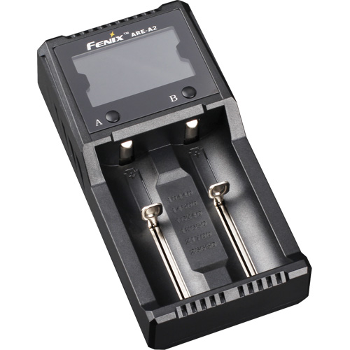 Chargeur de batterie &agrave; deux canaux ARE-A2 Les Distributions ICE