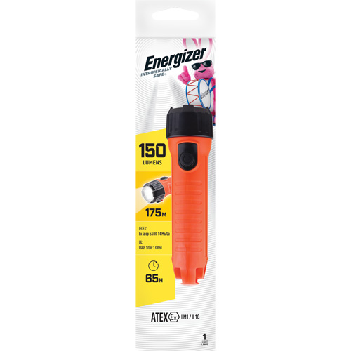 Lampe de poche portative Intrinsically Safe, DEL, 150 lumens, Piles D Les Distributions ICE