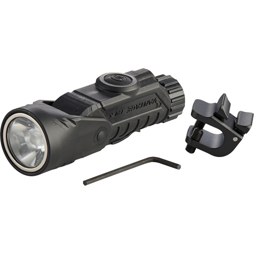Lame de poche &agrave; alimentation multiple &agrave; angle droit pour casque Vantage 180 X, DEL, Piles Rechargeable/CR123A, Polym&egrave;re de nylon Les Distributions ICE