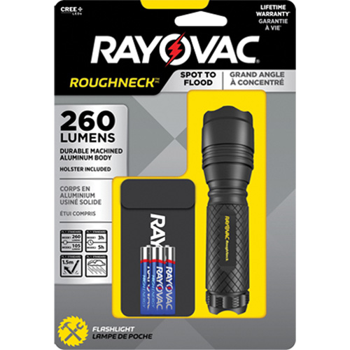 Tactical Spot-to-Flood Flashlight, LED, 320 Lumens, AAA Batteries Les Distributions ICE