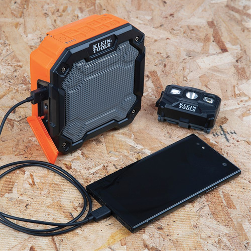 Haut-parleur Bluetooth avec aimant et crochet (outil seulement), Lithium-ion Les Distributions ICE