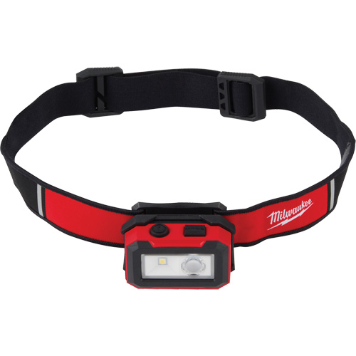 Magnetic Headlamp & Task Light, LED, 450 Lumens, 2.5 Hrs. Run Time, Rechargeable Batteries Les Distributions ICE