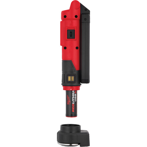 Cl&eacute; USB Redlithium avec aimant et socle de charge, Crochet/Magn&eacute;tique, Rechargeable, 550 lumens Les Distributions ICE