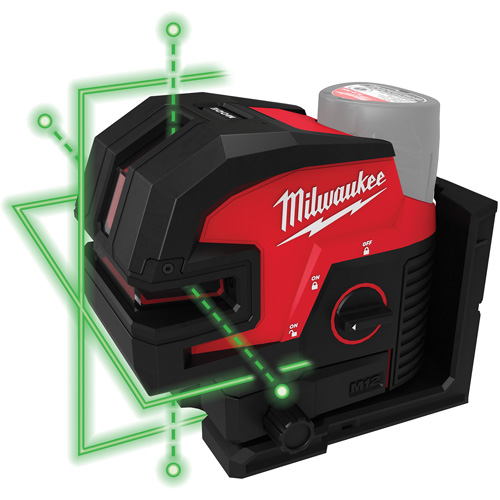 M12 Green Cross Line & 4-Points Laser Les Distributions ICE