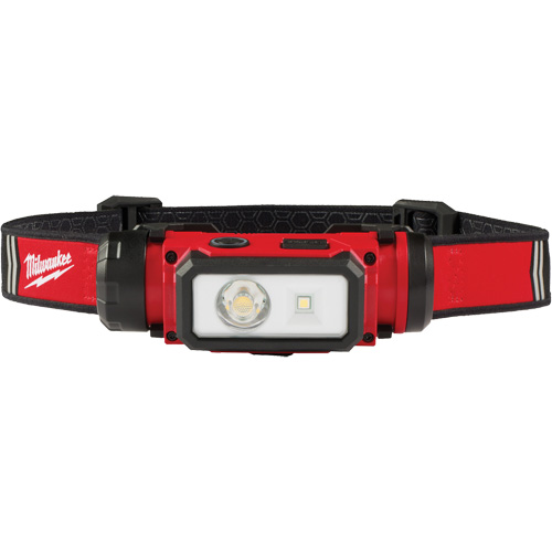 REDLITHIUM USB Hardhat Headlamp, LED, 600 Lumens, 5 Hrs. Run Time, Rechargeable Batteries Les Distributions ICE