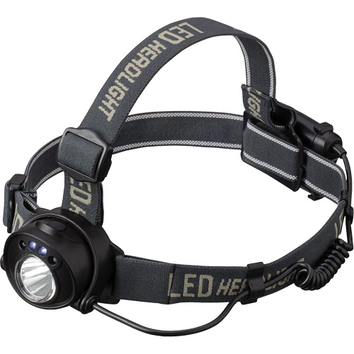 JLHL-220 Lampe frontale DMS Cree, DEL, 220 lumens, 6 hres de fonctionnement, piles AA Les Distributions ICE