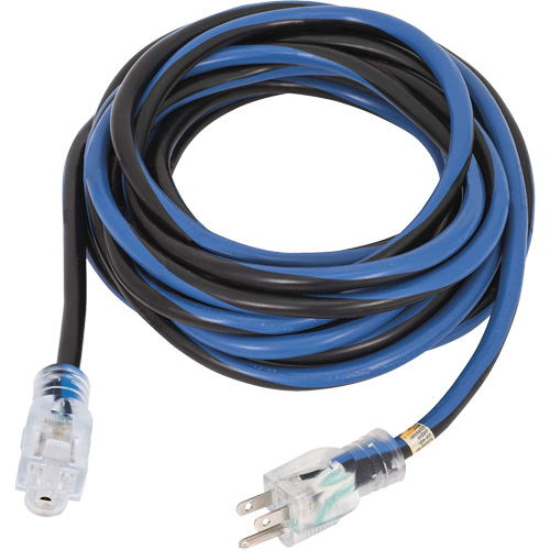 JLEC-1425S Rallonge de qualit&eacute; professionnelle, Int&eacute;rieur/ext&eacute;rieur, SJTOW, AWG 14, 15 A, 25' Les Distributions ICE