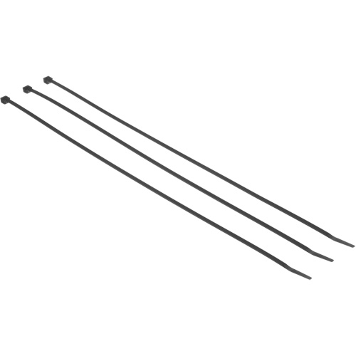 Steel Barb Cable Tie, 7-3/10" Long, 50 lbs. Tensile Strength, Black Les Distributions ICE