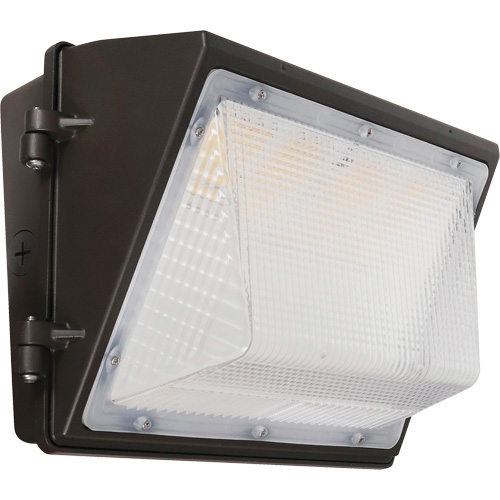 Non-Cutoff Wall Pack, LED, 120 - 277 V, 75 - 110 W, 9.33" H x 6.65" W x 14.5" D Les Distributions ICE